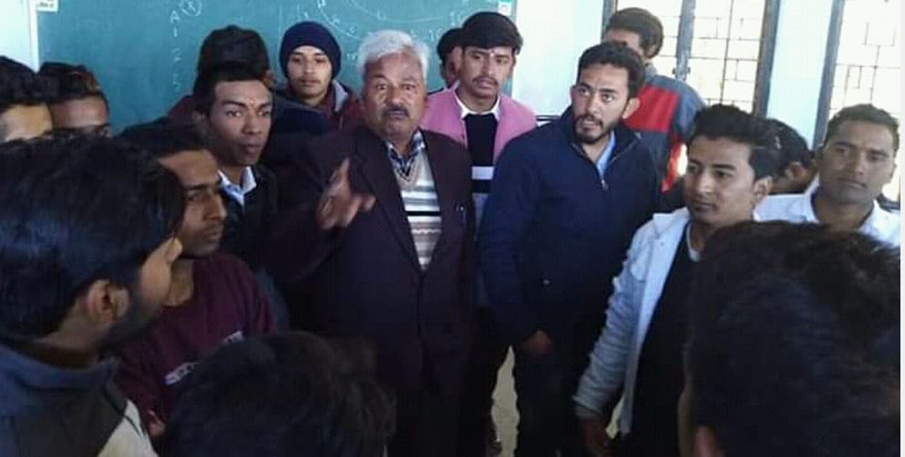 NSUI encircles premises director