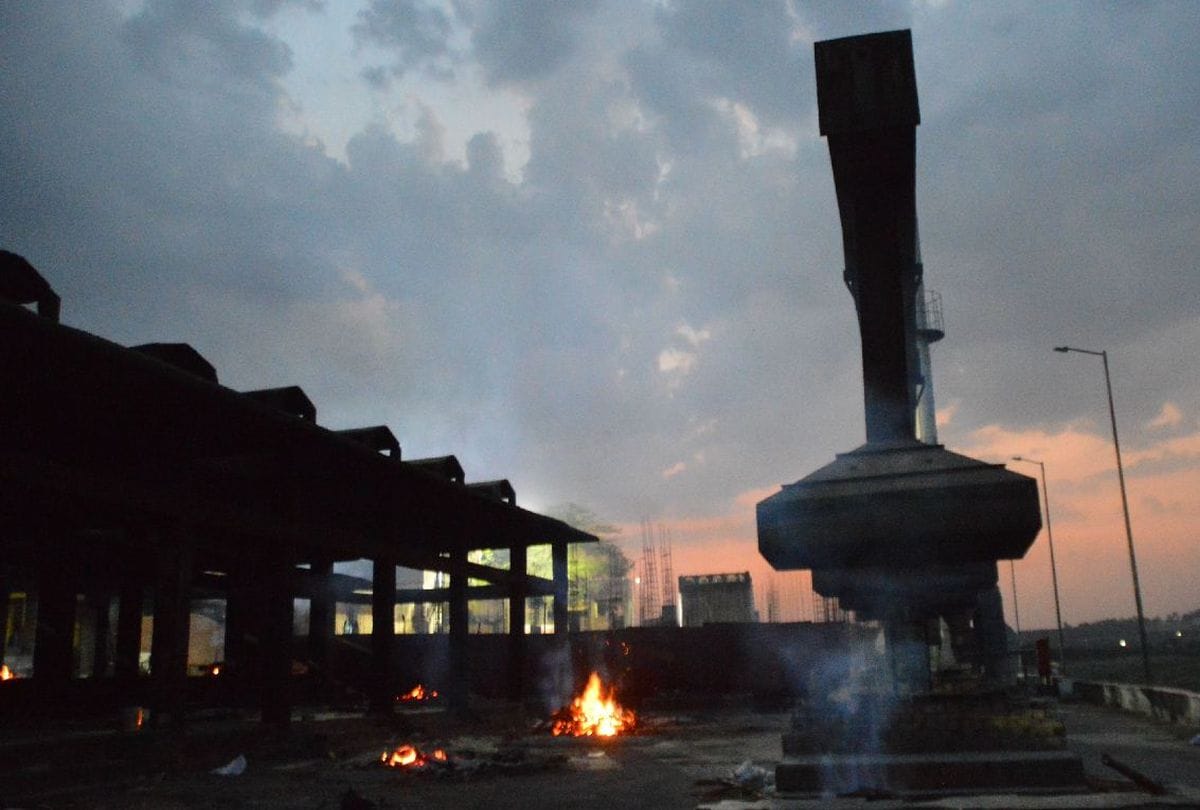 Tajganj mokshadham does not have electricity in agra