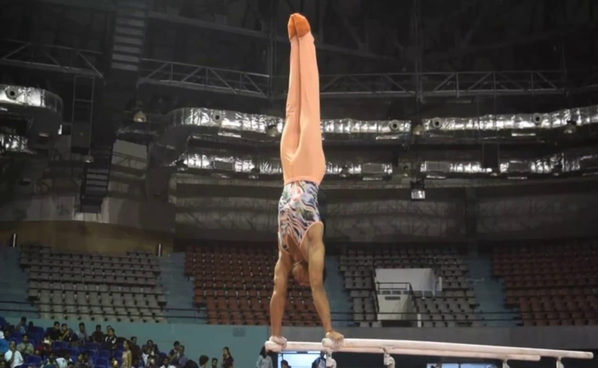 ujjawal qualifies for doha gymnastic world cup after beating ashish
