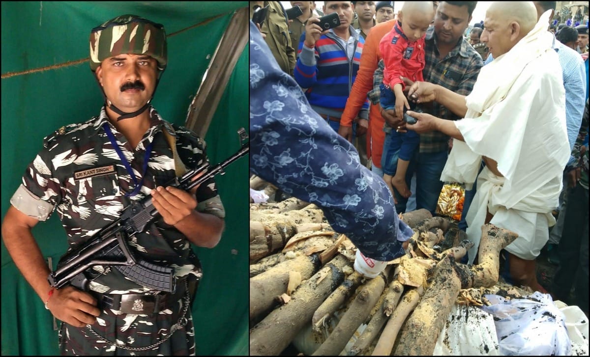 CRPF personnel died by heart attack in kashi vishwanath temple varanasi