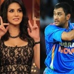 Sunny Leone likes MS Dhoni
