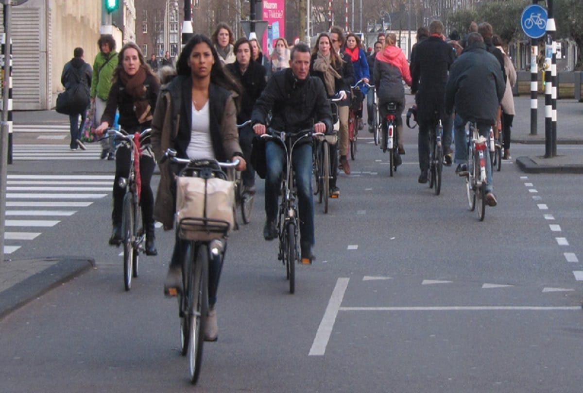 netherlands pays tax free rs 16 per kilometer for riding cycle to office to decrease pollution
