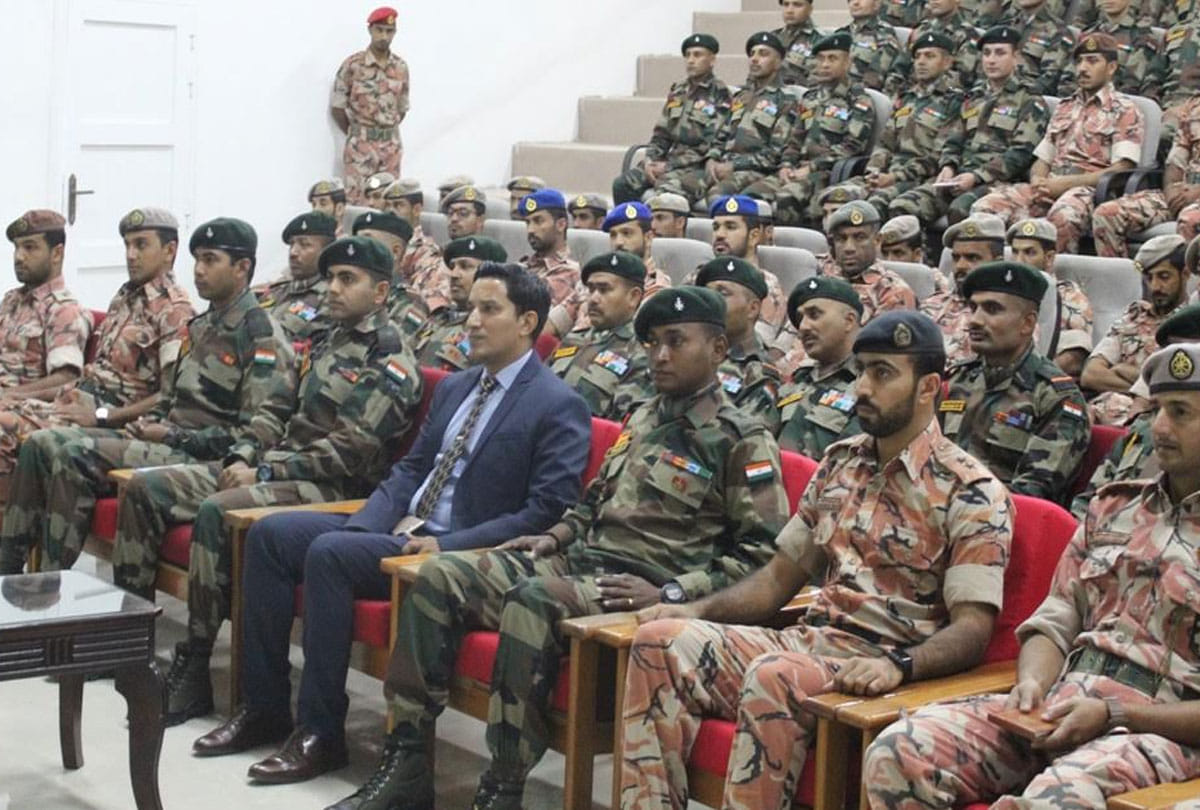 Joint Ex between Indian Army & Royal Army Of Oman commenced today at Nizwa