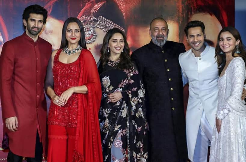 Teaser Launch Of Film Kalank With Alia, Sonakshi, Madhuri, Sanjay Dutt and Varun Dhavan
