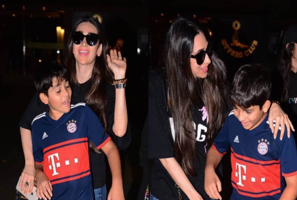 Malaika Arora to Randhir Kapoor reached Karisma Kapoor son Kiaan Raj Kapoor birthday party
