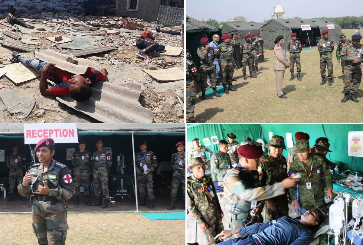 medex 2019 in surya khel parisar in lucknow