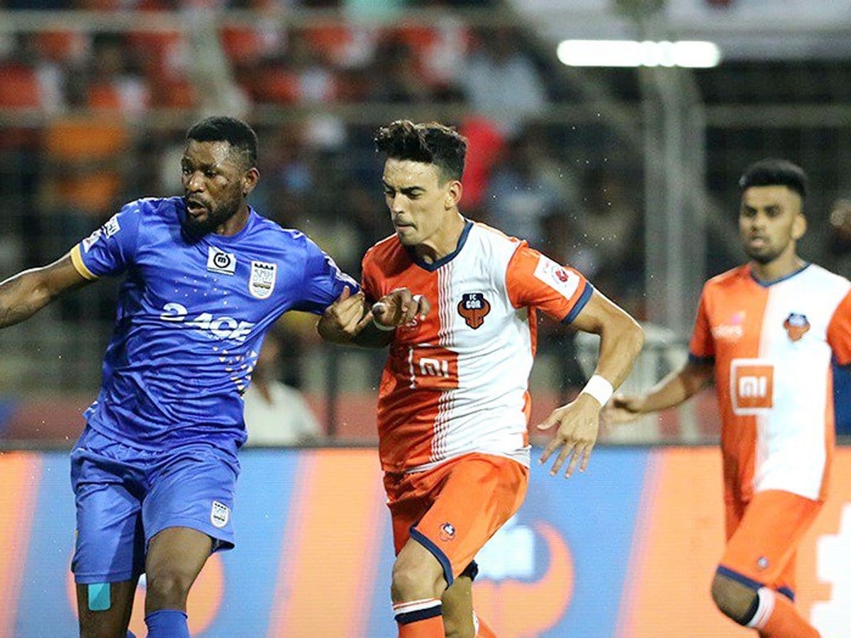 mumbai city win but fc goa progress in final of isl