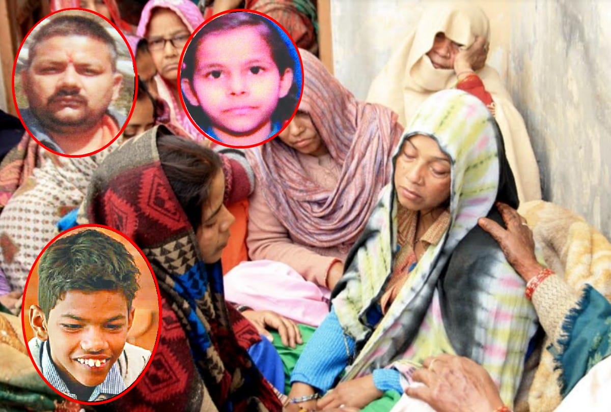Man Hanging Himself With Two Children Poison Feeding In Ghaziabad side story