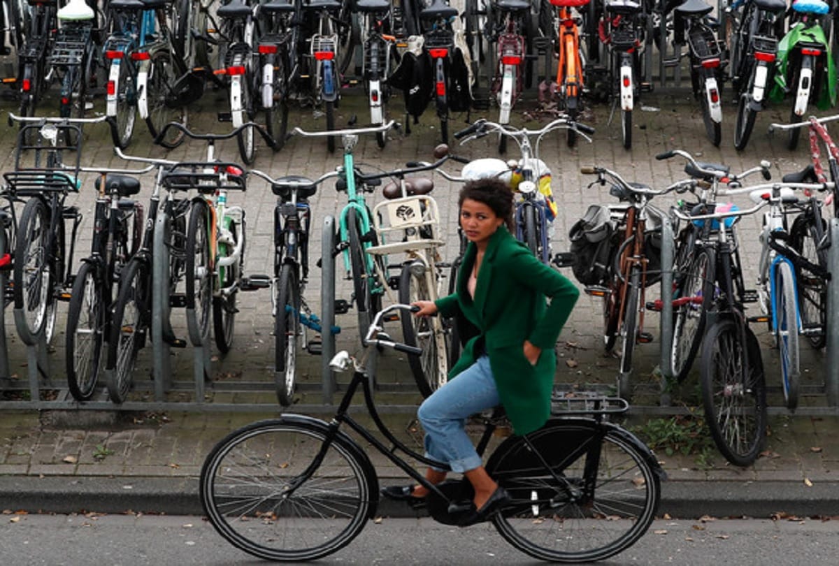 netherlands pays tax free rs 16 per kilometer for riding cycle to office to decrease pollution