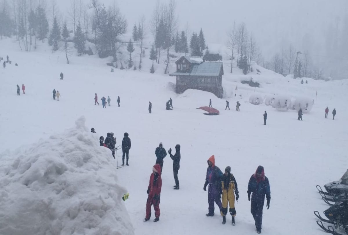 heavy hail storm and Storm Warning for himachal from 14 march