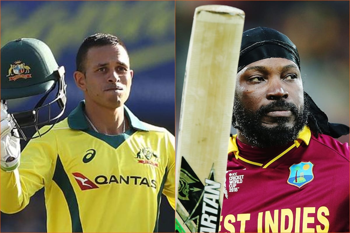 usman khawaja most 50 plus score in an ODI series against india after chris gayle