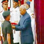 राष्ट्रपति रामनाथ कोविंद ने नायब सूबेदार विजय कुमार को प्रदान किया शौर्य चक्र
