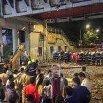 Photos of CSMT railway station in Mumbai Foot Over Bridge collapsed