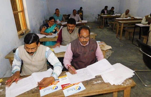 19,181 reply books were checked at three centers