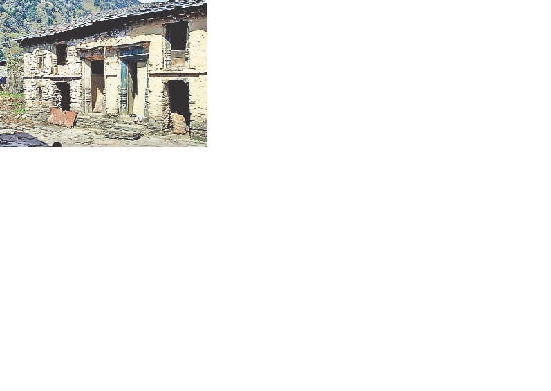 If there is development then 1668 villages in the state, why are people vacant