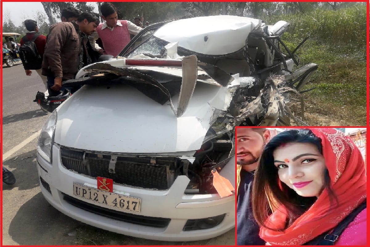 Bijnor: two dies and soldier injured in two accident at Uttar Pradesh