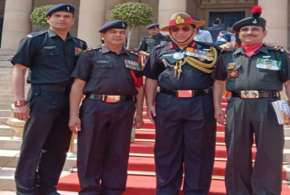 army jawan vijay kumar honored with shaurya chakra by president ramnath kovind in delhi