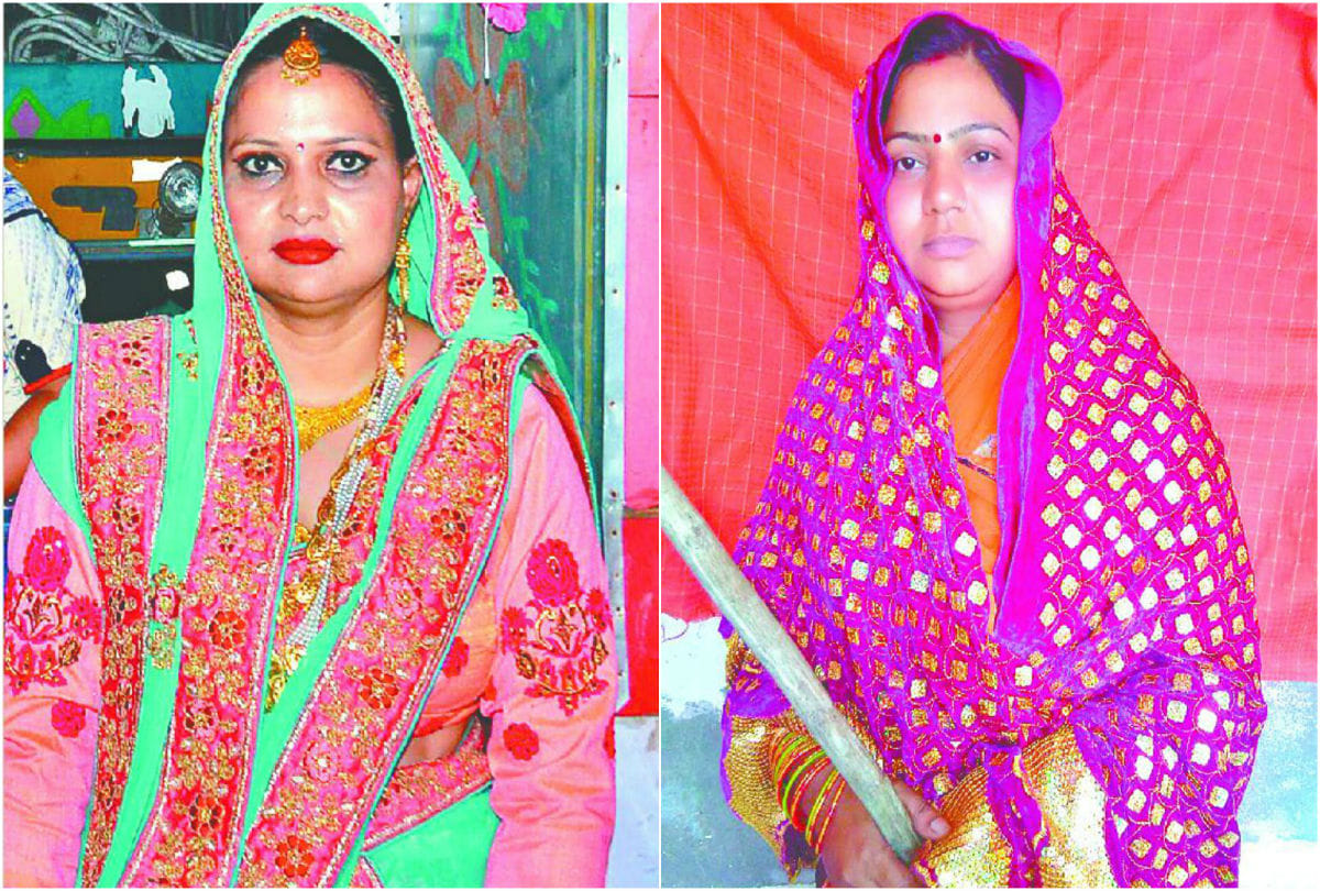first time ashtashakhi village women plays lathmar holi 2019 barsana in mathura