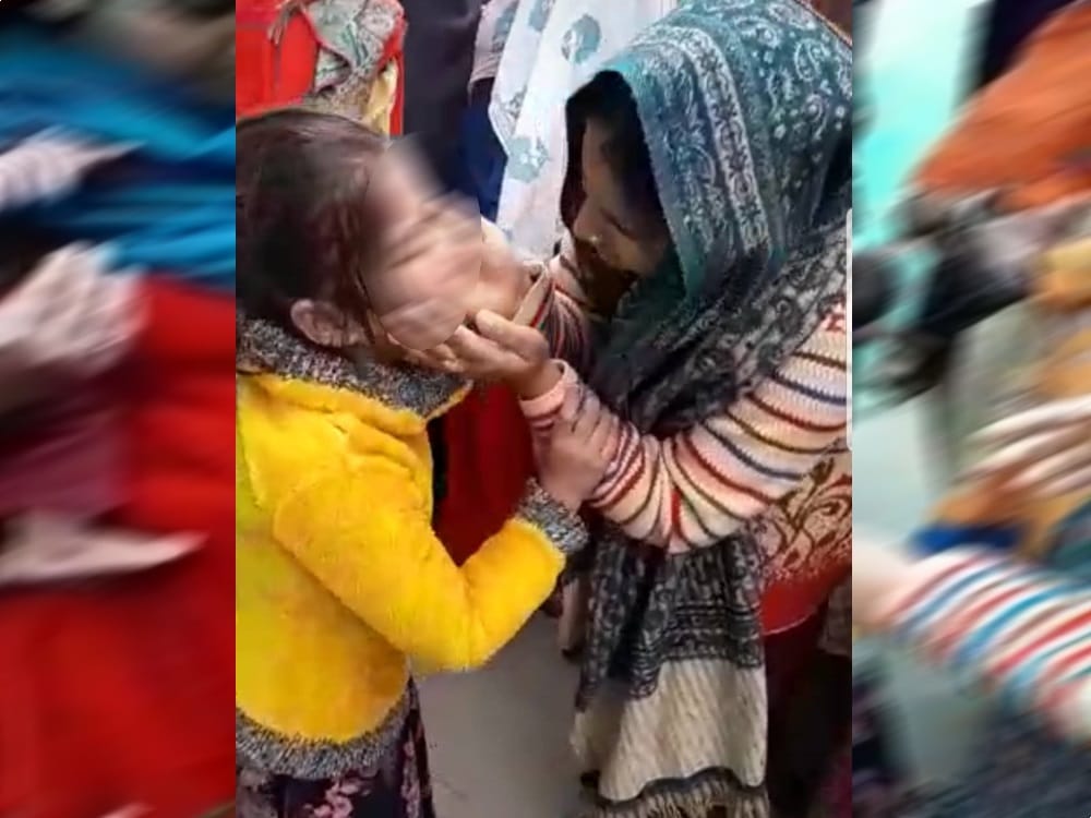 father death after judicial custody small girl crying