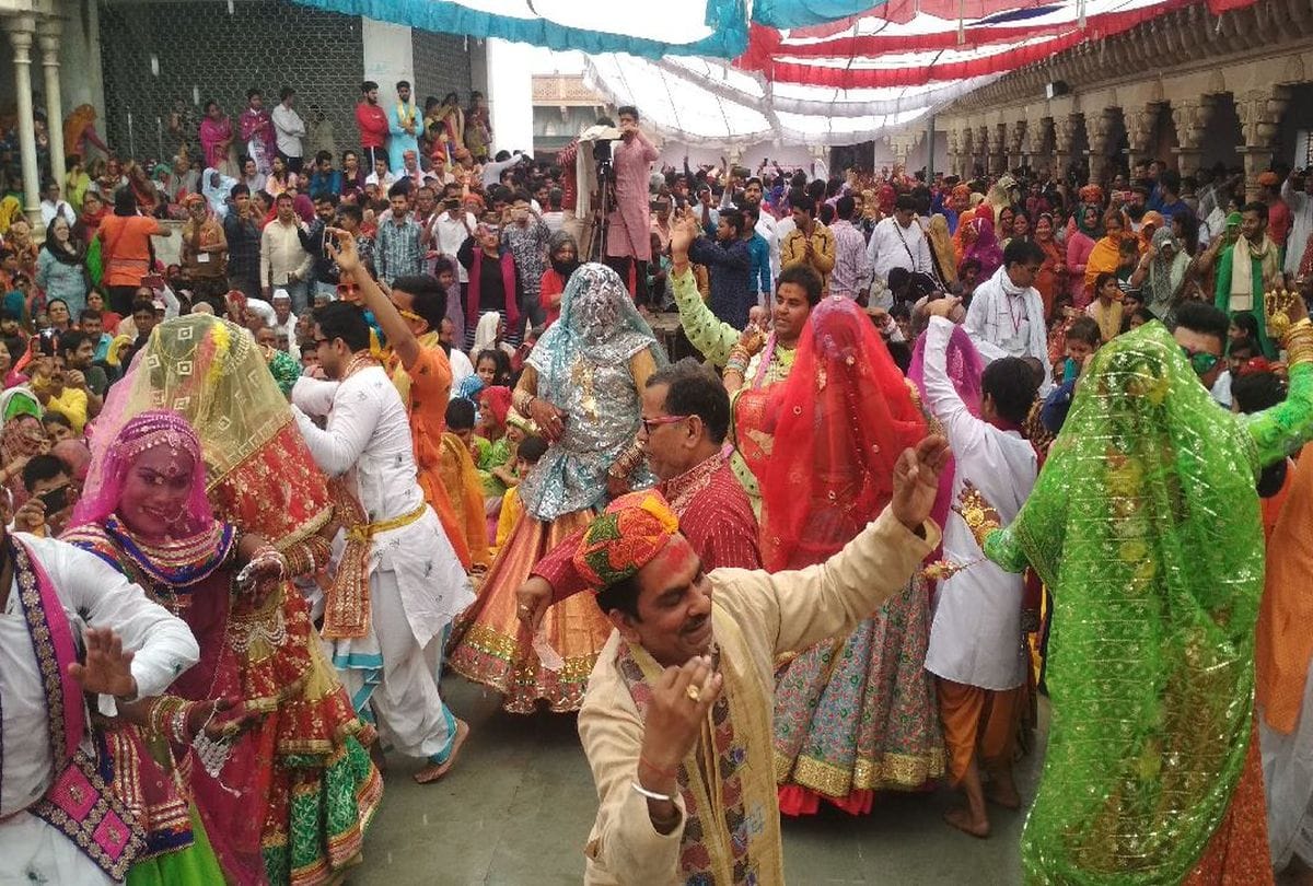 lathmar holi 2019 celebration in Nandgaon