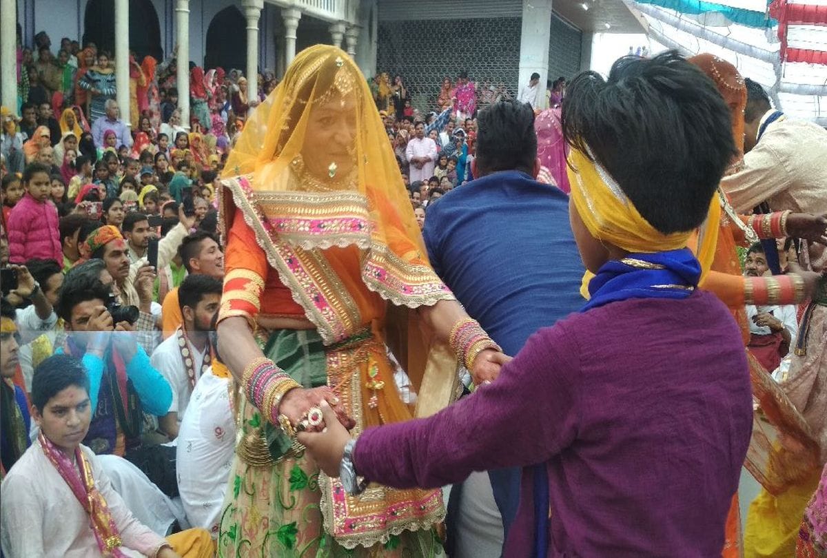 lathmar holi 2019 celebration in Nandgaon