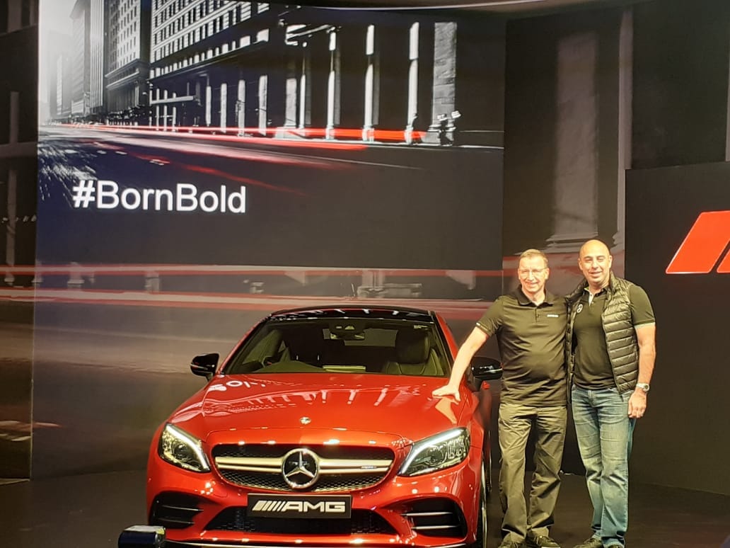 Here is the glimpse of Bold and beautiful Mercedes Amgc43, which launched in india today