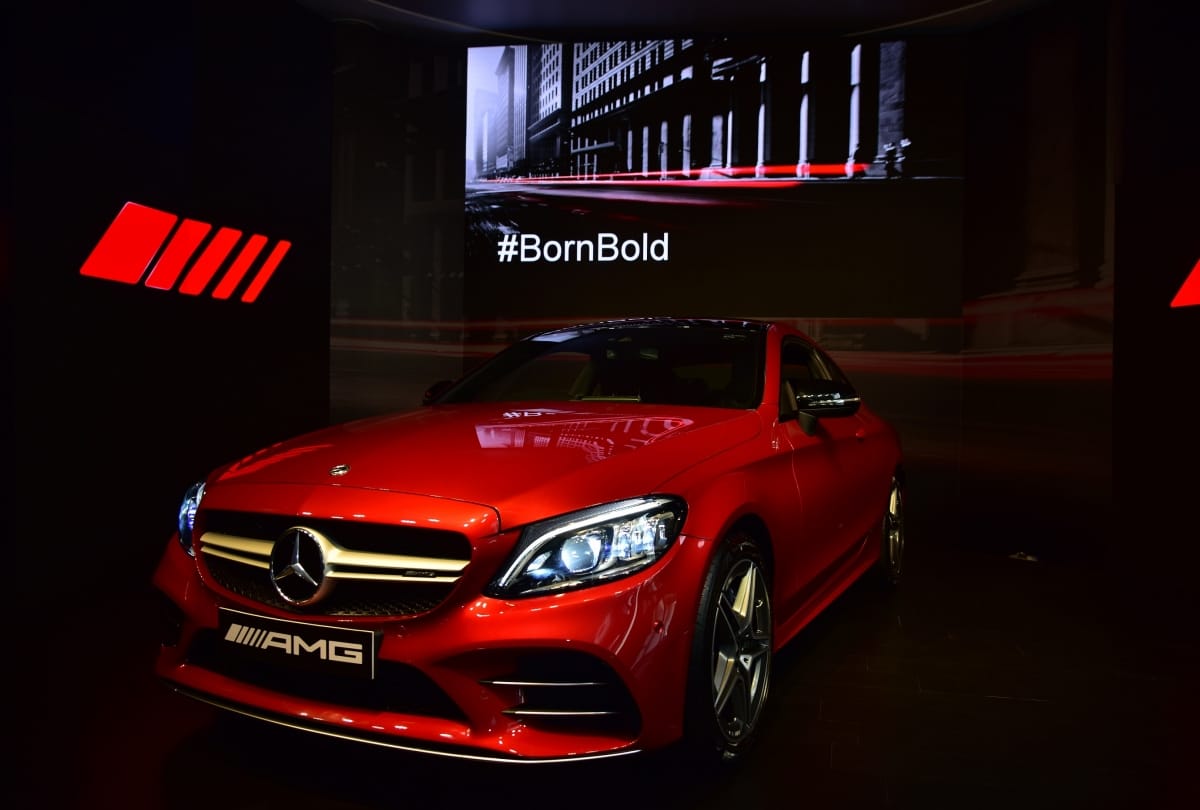 Here is the glimpse of Bold and beautiful Mercedes Amgc43, which launched in india today