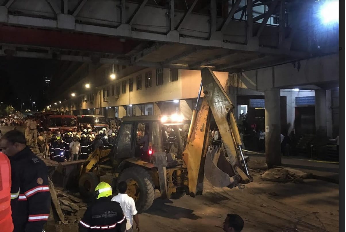 Mumbai waiting How much more accidents foot overbridge collapse near CST Railway Station