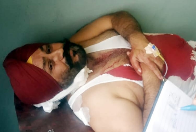 AAP district president of patiala injured while trying to rescue a girl in Tarn Taran