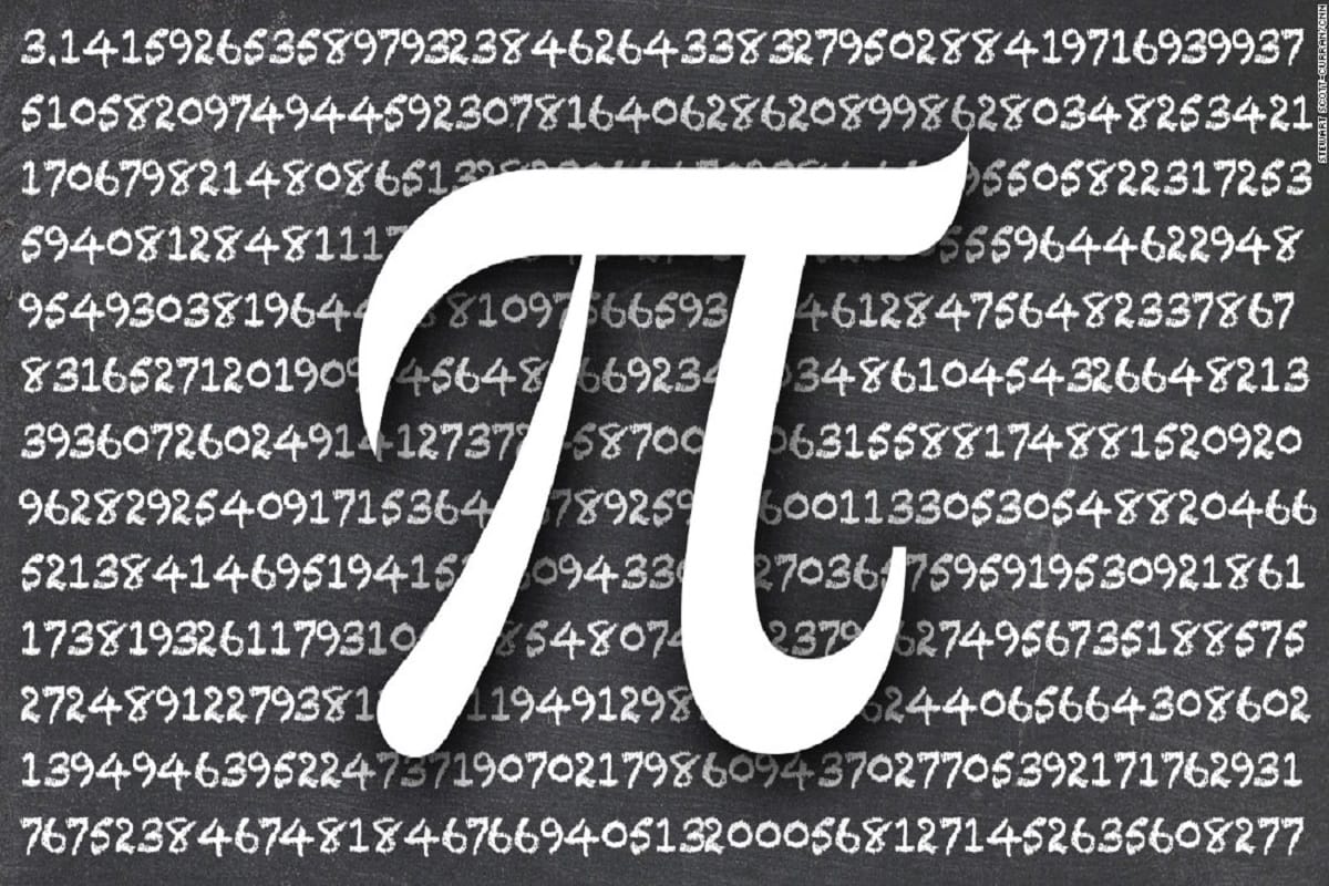 Switzerland Scientists make a world record, the value of pi measured up to 62.8 trillion