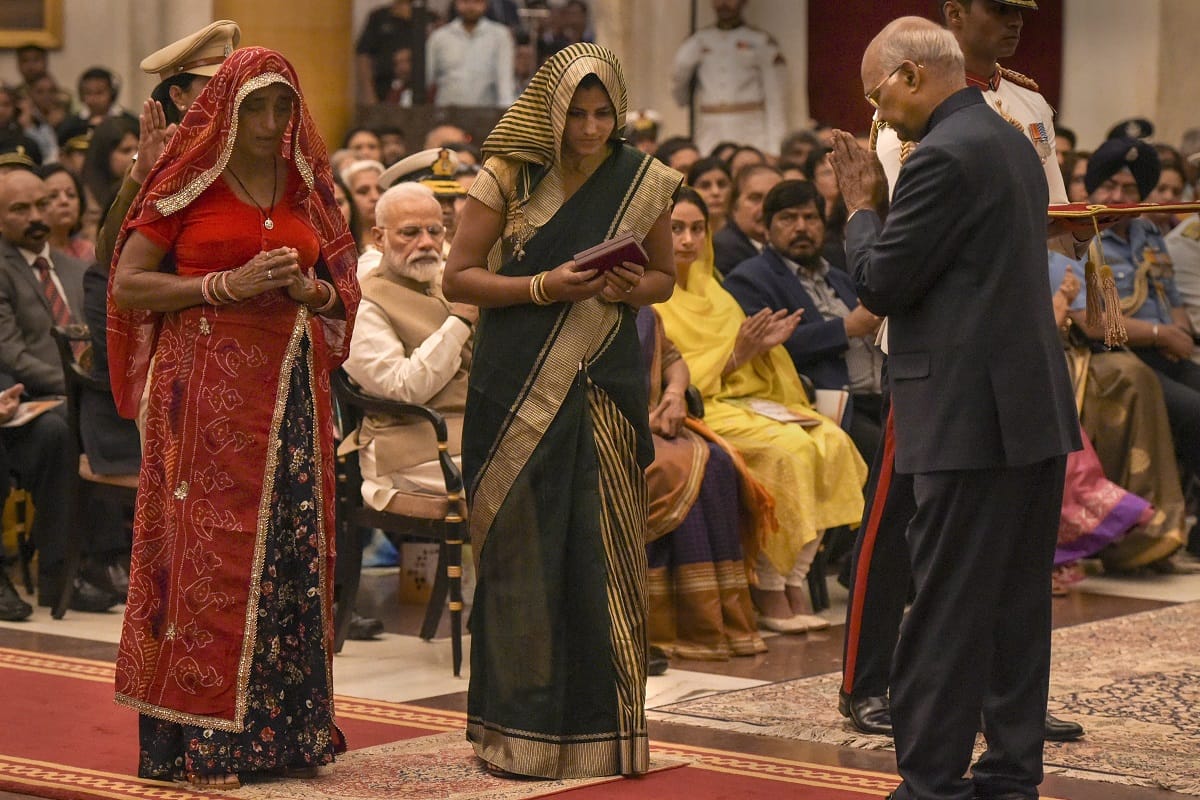 President Ramnath Kovind honored brave soldiers for their unforgettable heroism