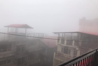 haze in queen of the mountains Shimla due to wd