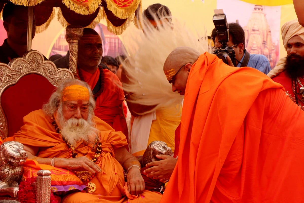 swami swaroopanand saraswati statement on ayodhya ram mandir in varanasi