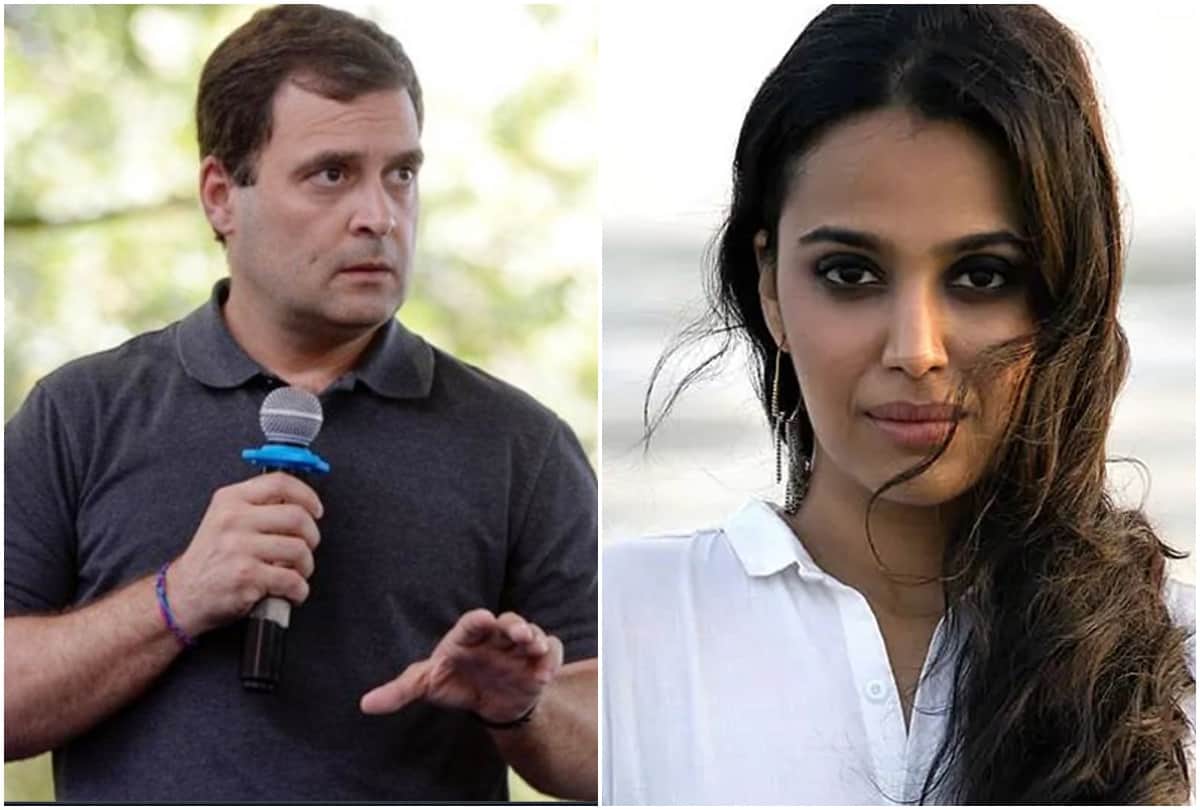 Swara Bhaskar impressed with congress president rahul gandhi