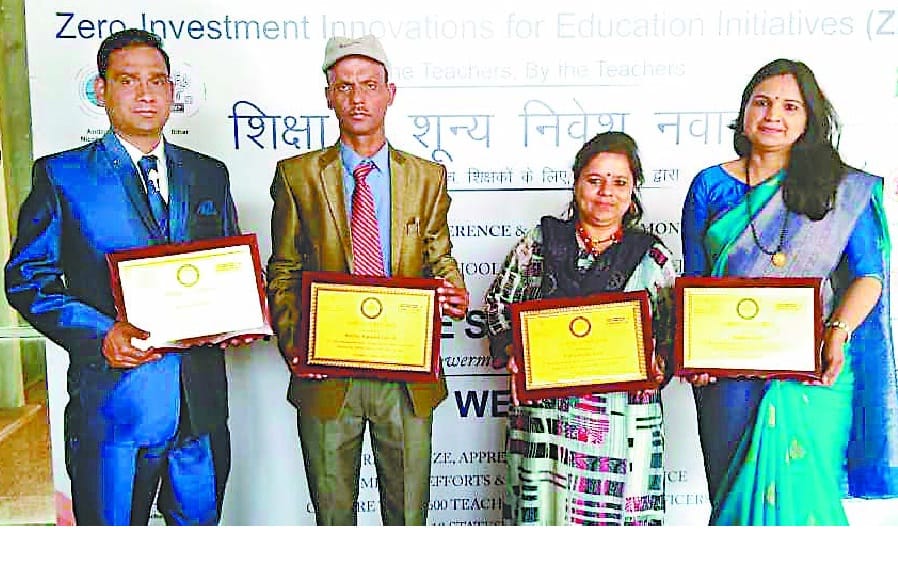 Four teachers honored at the national level