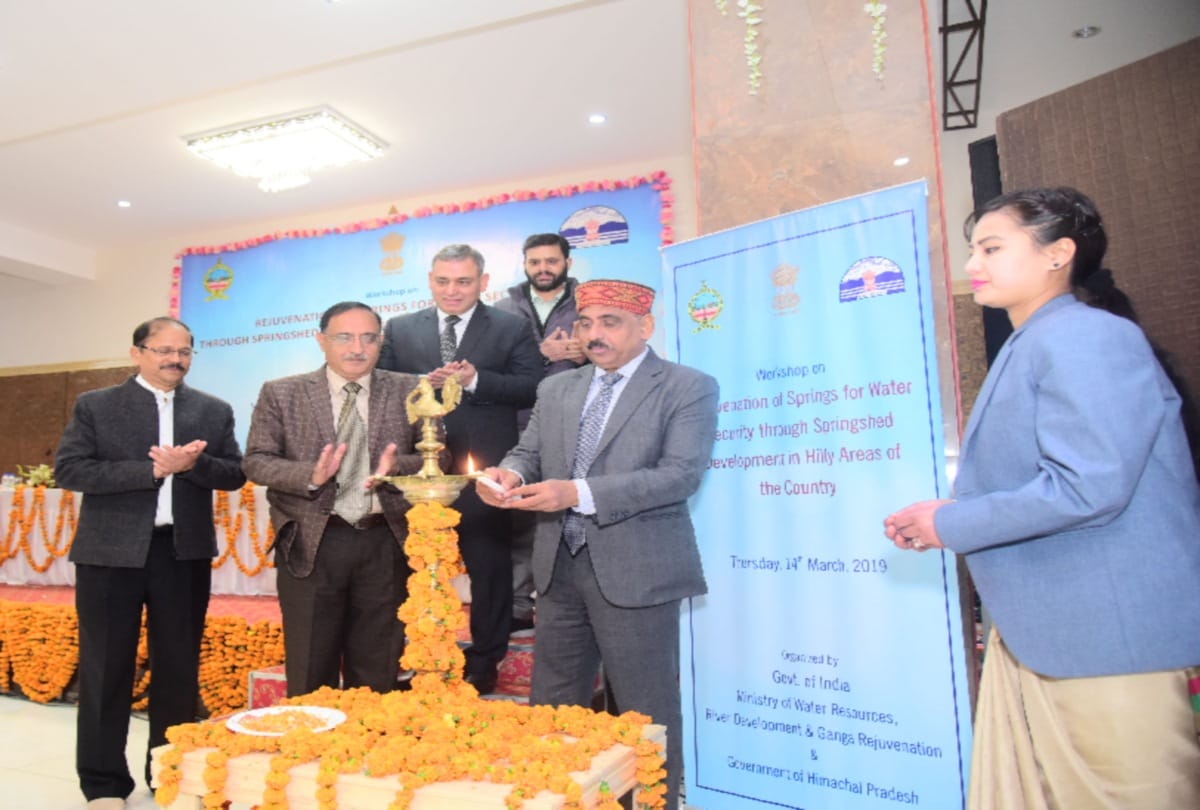National Policy will be framed for Spring Water Conservation: UP Singh