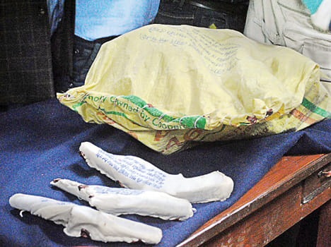 Illegal factory busted, three arrested