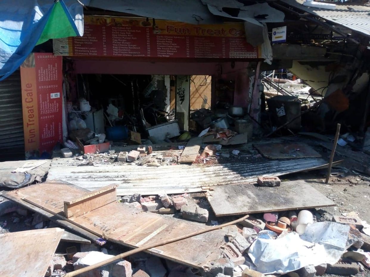 blast in dehradun complex uttarakhand