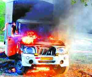 People agitate against accident