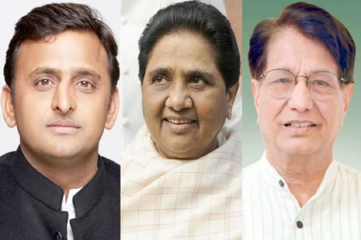 Lok Sabha Elections 2019 Workers gathered in Mayawati Akhilesh and Ajit Singh's rally to succeed