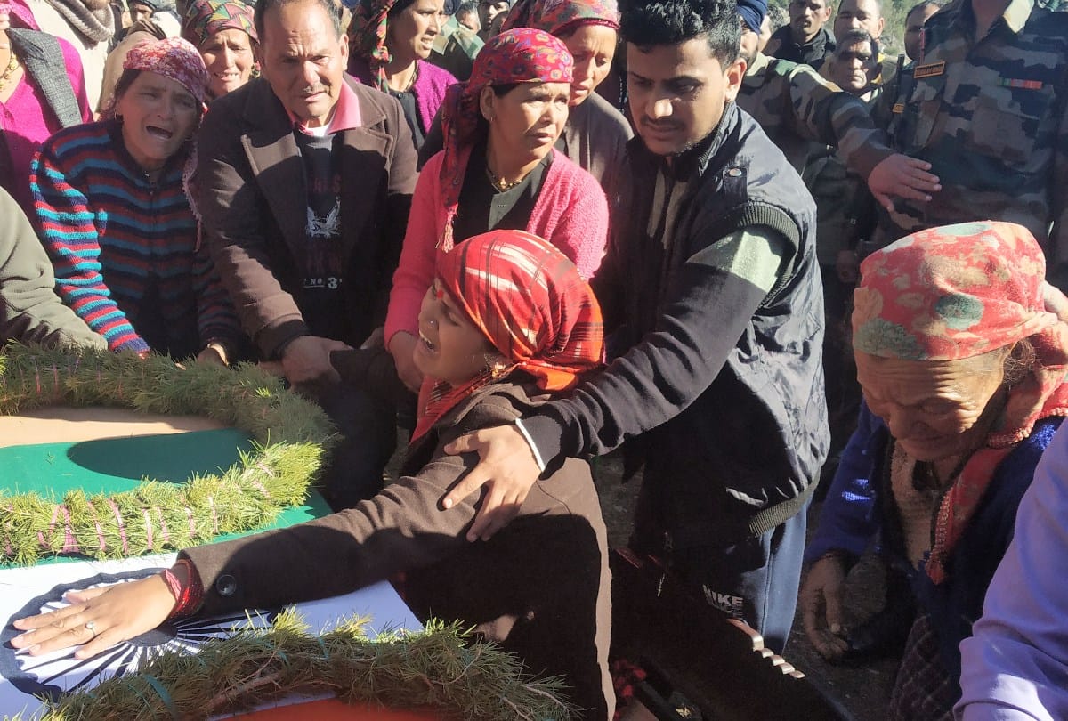 martyr videsh cremation in kullu himachal pradesh