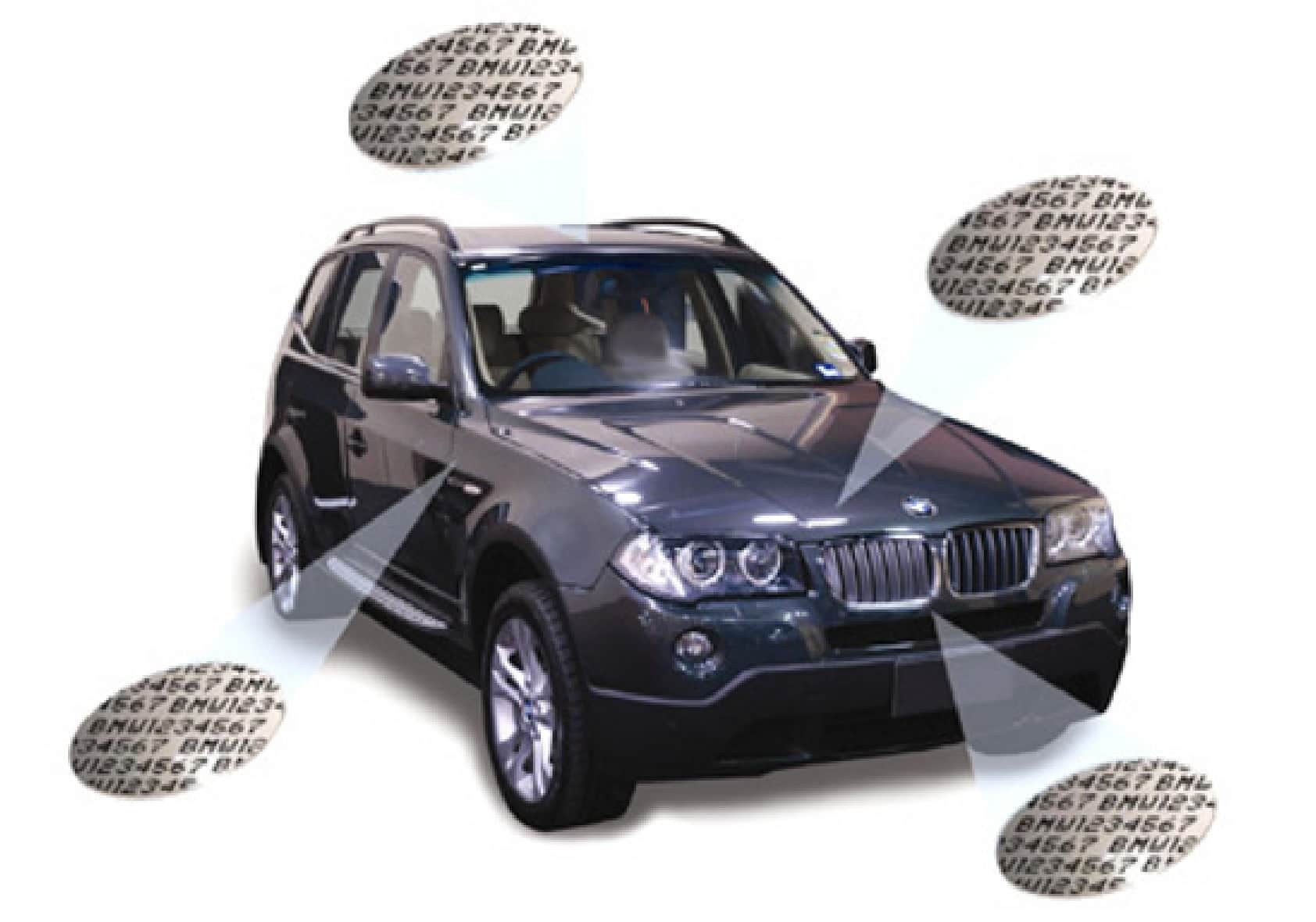 microdot identifiers will protect from Vehicle theft, government issues notification