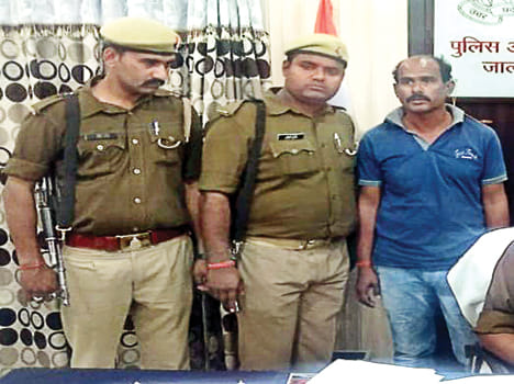 DCM driver arrested along with millions of goods