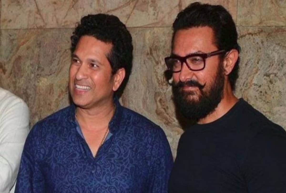 Sachin Tendulkar with Aamir Khan birthday with ghulam film song A kya bolta tu
