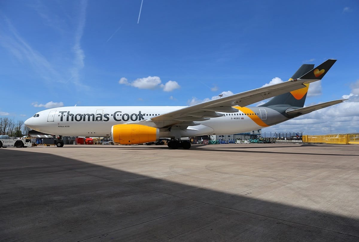 thomas cook airlines says woman of wear proper clothes or leave flight