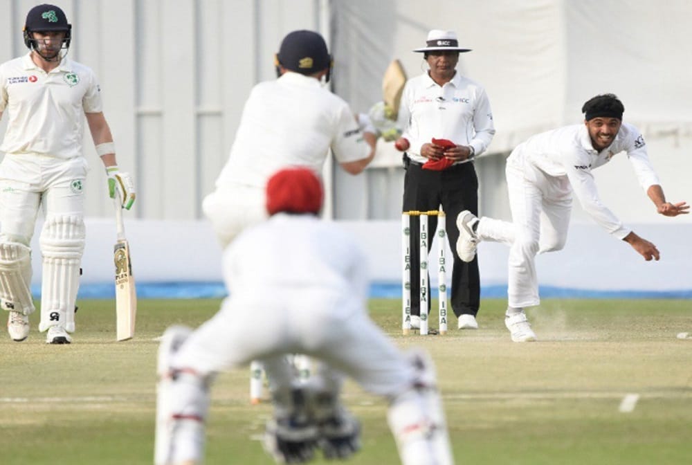 Ireland limp to 22/1 after afganistan get 142-run lead 