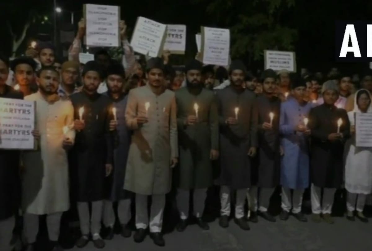 AMUSU candle march in university campus to pay tribute to Christchurch terror attack in New Zealand