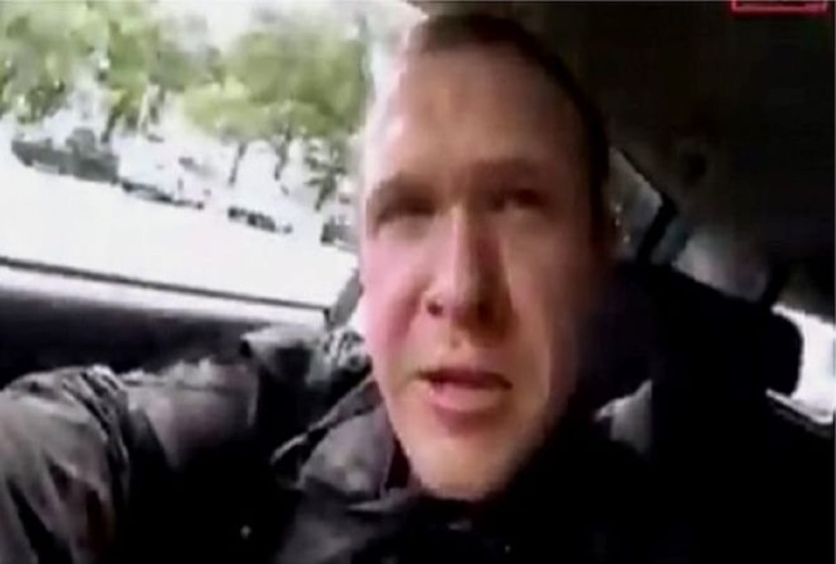 Man who attacked the Christchurch mosque in New Zealand?