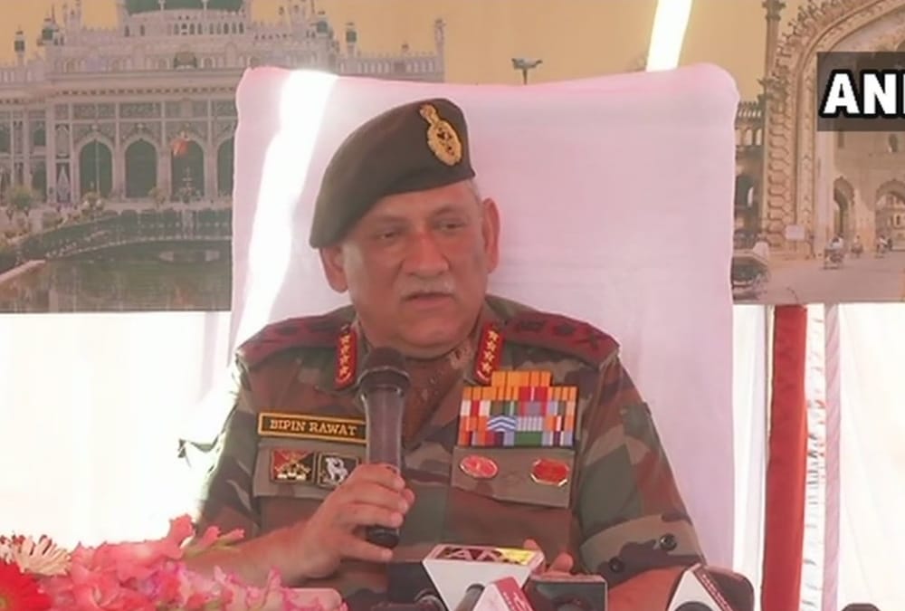 attack on mosque in highy condemnable says army chief bipin rawat.