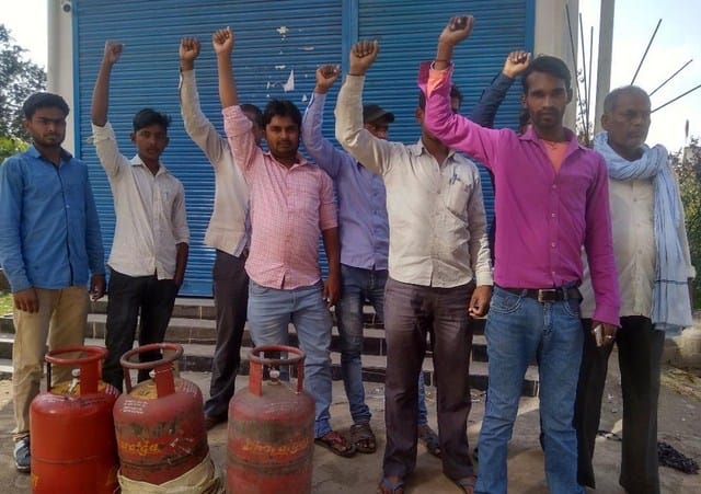 Conflicts on non-availability of cylinders